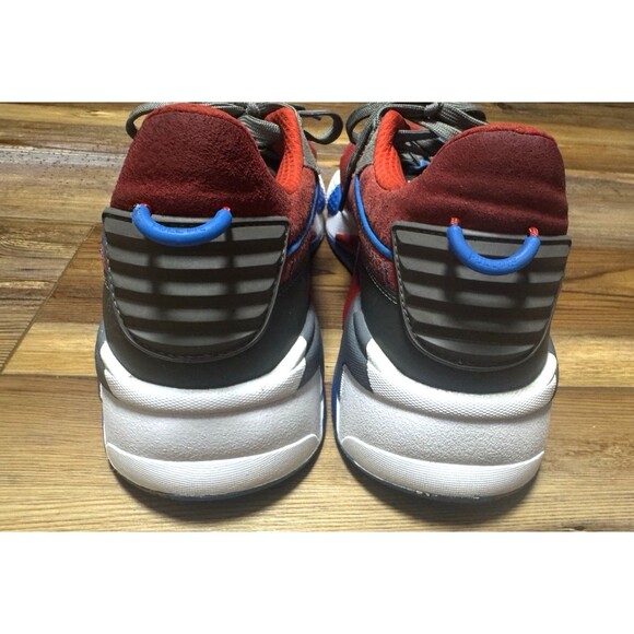 Puma RS-X Retro Red Steel Gray Indigo Running  Shoes Mens 12 US 371511 01 - Picture 4 of 10